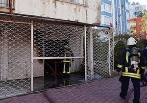 Gecekondu yangını korkuttu