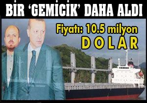 Başbakanın oğlu bir gemicik daha aldı