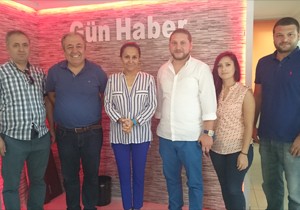 Gökçen Enç Gün Haber'i ziyaret etti