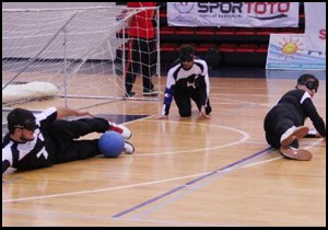 Goalball müsabakaları Alanya'da başladı