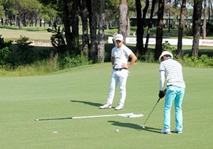 Serik'te golf heyecanı