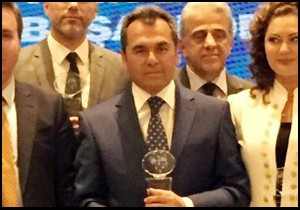Gülay'a 'Yılın Milli Eğitim Müdürü' ödülü