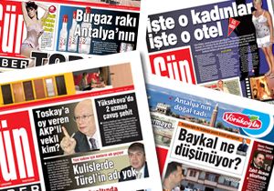 Gün Haber ne yazıyorsa o çıkıyor