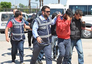 Sayaç hırsızları yakalandı