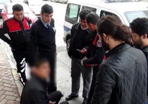 Hırsızlık şüphelisi, kendisini durduranın da gözaltına alınmasını istedi
