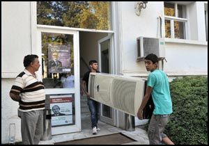 Haciz memurları yine Antalya Büyükşehir'de