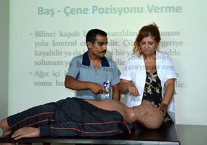 Hastane çalışanlarına yaşam eğitimi
