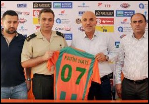 Binbaşı Hati'den Alanyaspor'a ziyaret