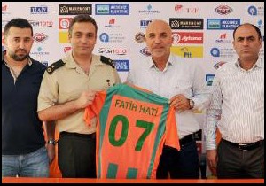 Binbaşı Hati den Alanyaspor a ziyaret