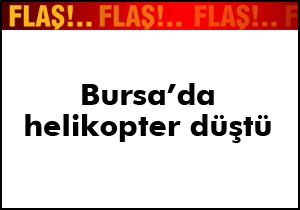 Helikopter düştü; 2 pilottan biri öldü 