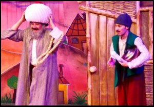Çocuklar Nasreddin Hoca ile güldü