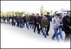 Hortum'da 14 tutuklama