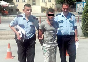 Hırsızlık şüphelisi Manavgat ta yakalandı