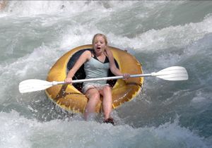 Saklıkent'te rafting heyecanı