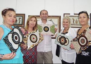Afrika kelebeği sanat oldu