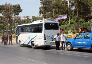 Minibüsçü kavgasında kan aktı