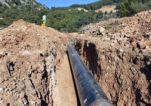 ASAT, Finike'nin içme suyu hatlarını yeniliyor