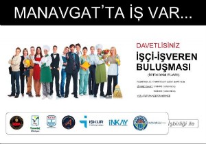 Manavga'ta istihdam fuarı başlıyor