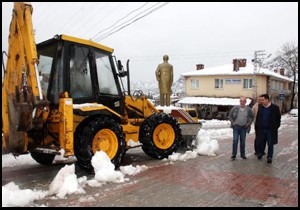 İbradı'da yollar açıldı