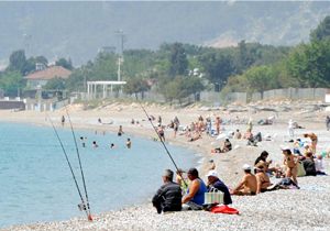 Antalya'da güneş ve deniz keyfi