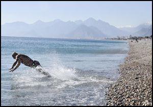 Antalya'da bahar