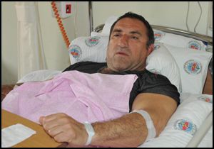 Ameliyat olan Ahmet Taşçı ayağında mermiyle yaşayacak