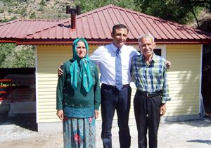 Kaymakam ev sevincini paylaştı