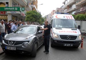 Trafikte yol vermeme tartışması:2 yaralı