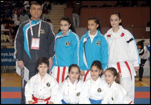 Türkiye çocukları karate şampiyonası başladı