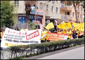 '4+4+4' protesto yürüyüşü