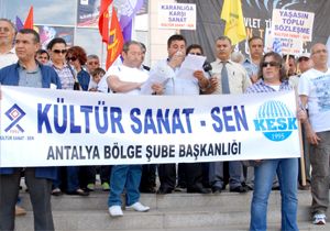 Tiyatroculardan ‘özelleştirme’ tepkisi