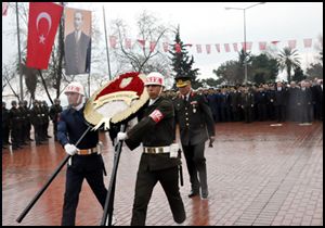 Atatürk'ün Antalya'ya gelişi kutlandı
