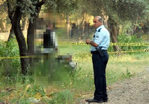 İşyerine haciz gelince mezarlıkta kendini astı