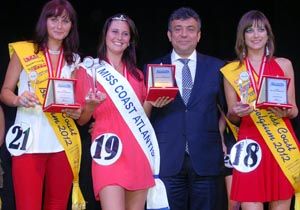 Belçikalı güzeller Belek'te prova yaptı