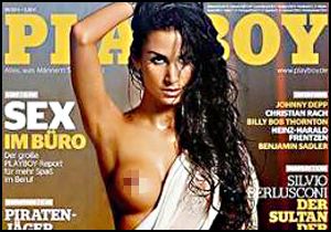 Türk kızı Playboy'a soyundu