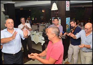 İcracılar veda gecesinde buluştu