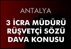 Baro başkanına '3 icra müdürü rüşvetçi' sözünden dava