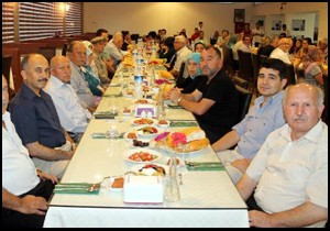 Şehit aileleri ve gaziler iftarda buluştu