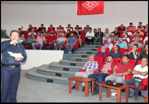 Mühendisler ve ilaç bayileri bilgilendirildi