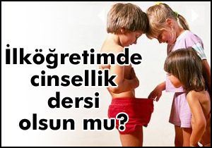 İlköğretimde cinsellik dersi önerisi