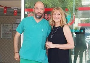 İngiliz hasta Antalya'da sağlık buldu