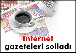 İnternet gazetelerin pabucunu dama attı