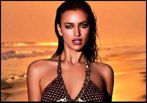 Irina Shayk için çevreci kolye