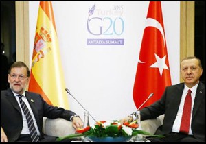 Cumhurbaşkanı, İspanya Başbakanı Rajoy ile görüştü