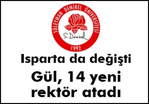 Gül 14 yeni rektör atadı