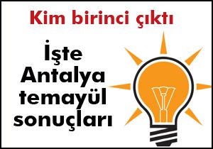 Kim kaç oy aldı tam liste