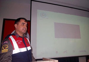Jandarmadan servis şoförlerine eğitim