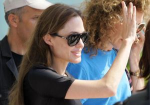 Angelina Jolie'ye: Hoşgeldin iyilik meleği