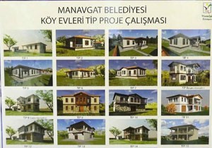 Manavgat Belediyesi'nden geleneksel ev projeleri