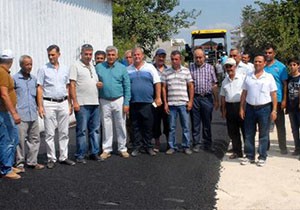 Kürüş Mahallesi'ne asfalt